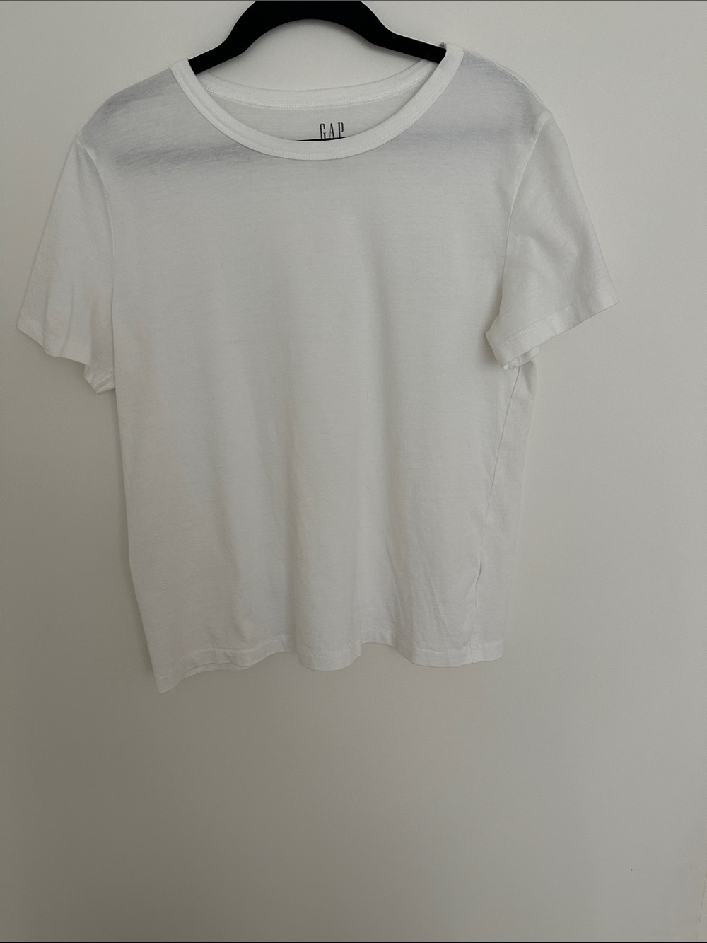 GAP Organic Cotton Classic Vintage White Short Sleeve Crew Tee